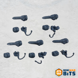 einhyr hearthguard concussion gauntlet & plasma blade gauntlet bits