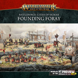 Cities of Sigmar Battleforce Founding Foray - Warhammer AoS (Pre-Order) 2024