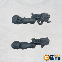 khorne berzerkers plasma pistol bits (x2)