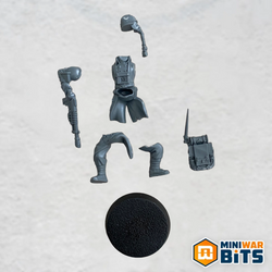 krieg veteran guardsmen single figure