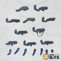 scout squad shotgun & bolter arm bits