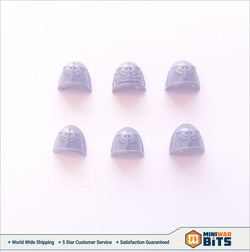 Dark Angel Space Marine Primaris Shoulder Pad Bits Set (X6) - Warhammer 40K