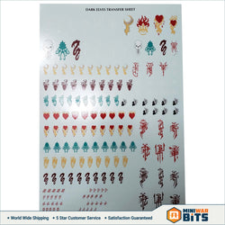 Dark Elves Decal Transfer Sheet